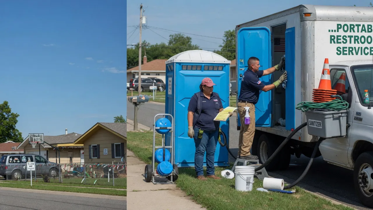 Portable Toilet Rental in Cross Timbers, MO near me